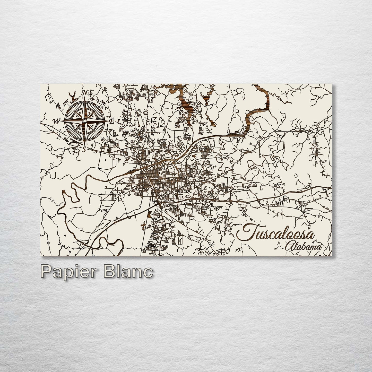 Tuscaloosa, Alabama Street Map