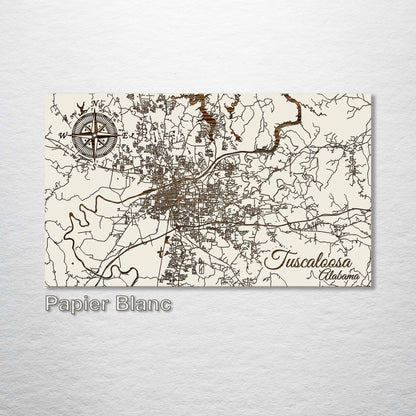 Tuscaloosa, Alabama Street Map