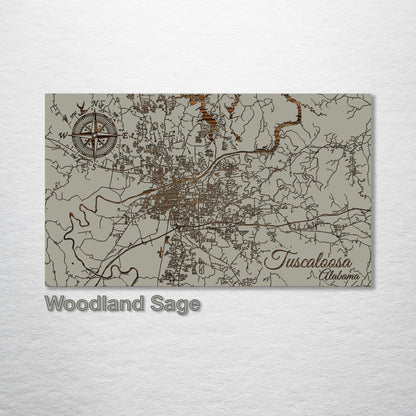 Tuscaloosa, Alabama Street Map