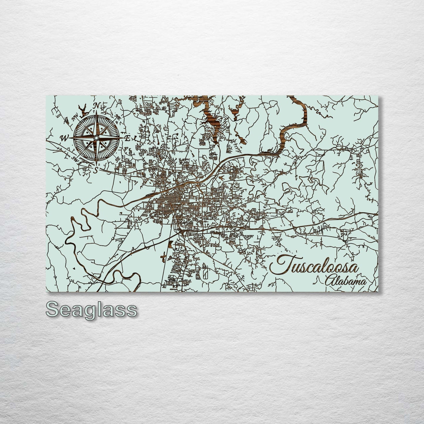 Tuscaloosa, Alabama Street Map