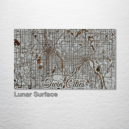 Twin Cities, Minnesota Street Map