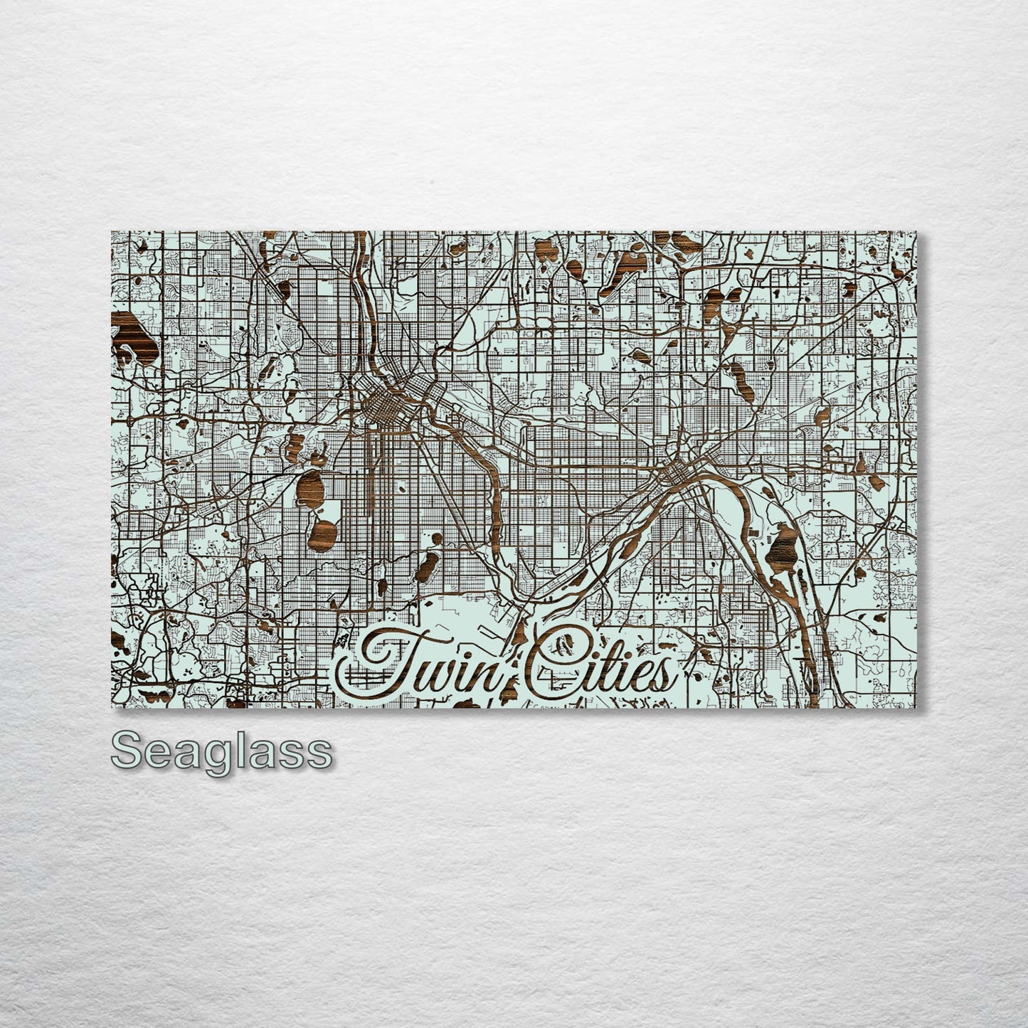 Twin Cities, Minnesota Street Map