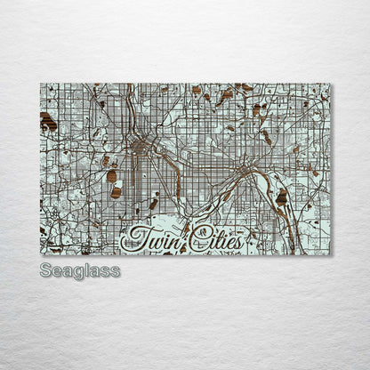 Twin Cities, Minnesota Street Map