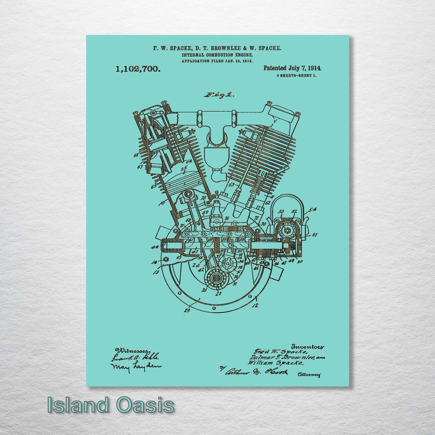 Twin Internal Combustion Engine