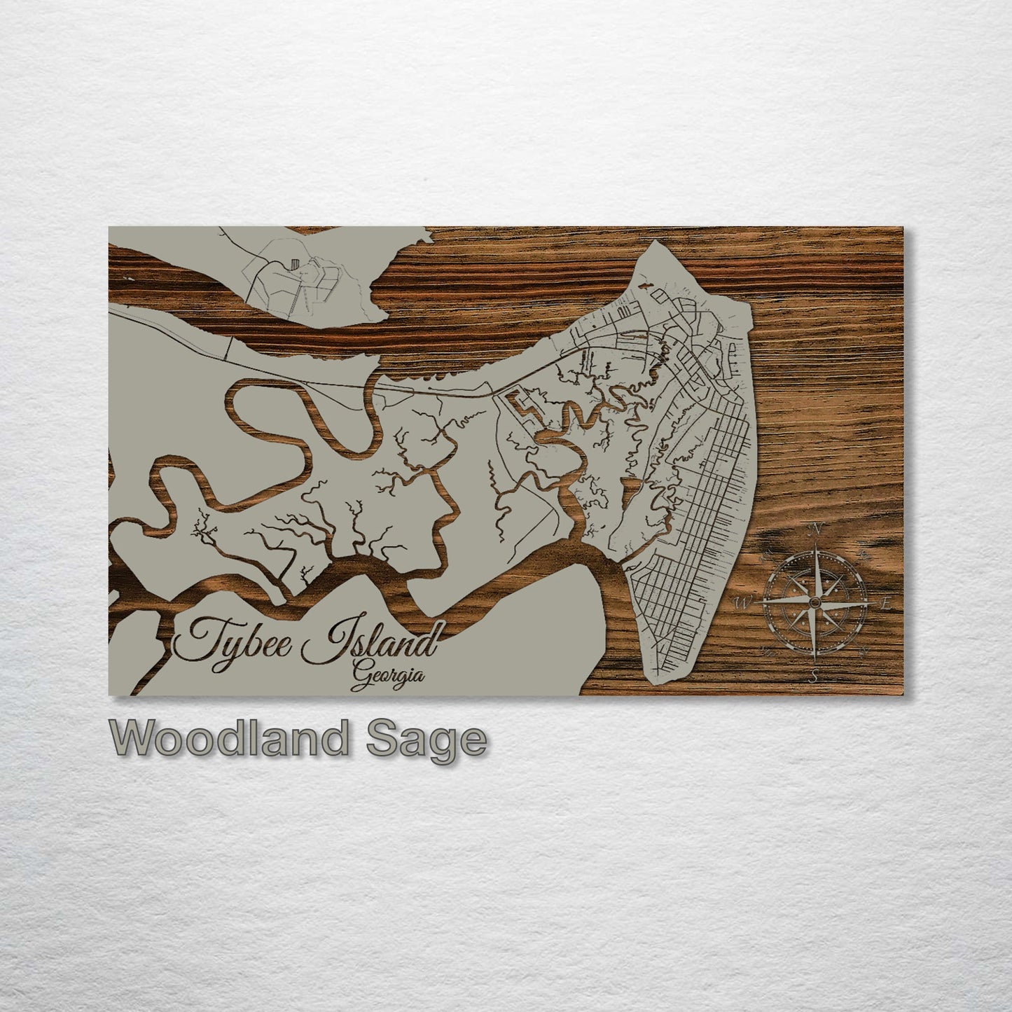 Tybee Island, Georgia Street Map