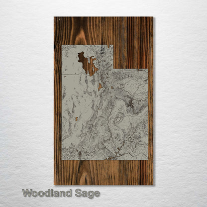 Utah Isolated Map (SCH-3X)