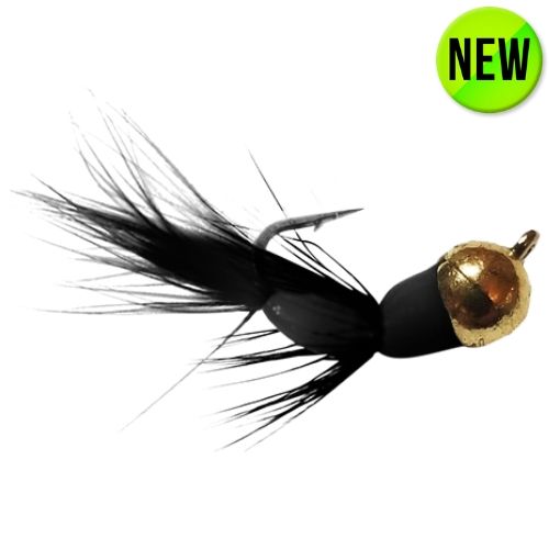 BLACK/GOLD TUNGSTEN AKUA JIG FLARE