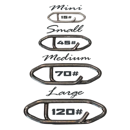 Topwater Co Speed Clips (15-45-70-120lbs)