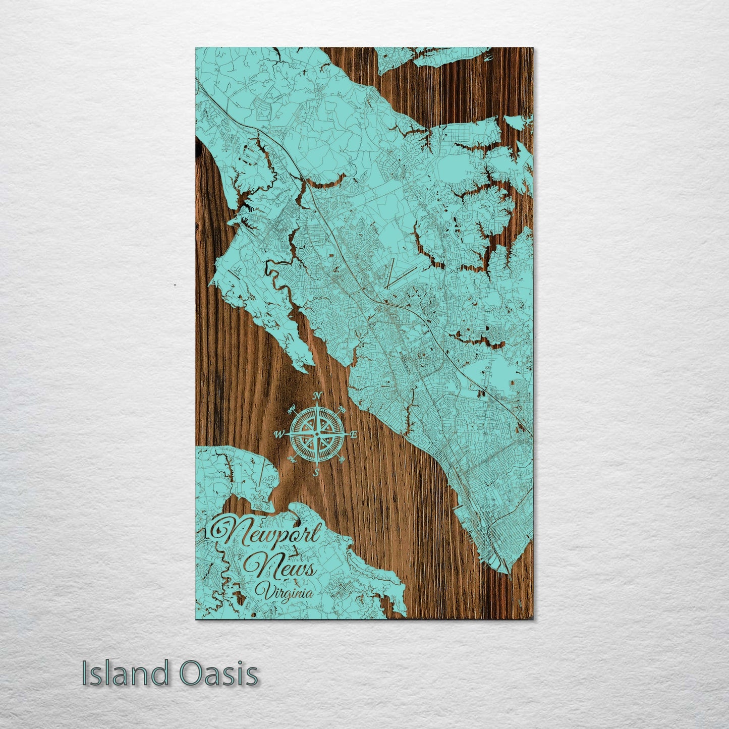 Newport News, Virginia Street Map