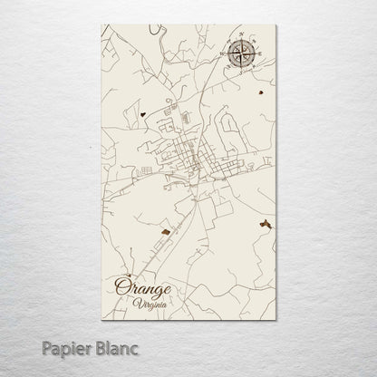 Orange, Virginia Street Map