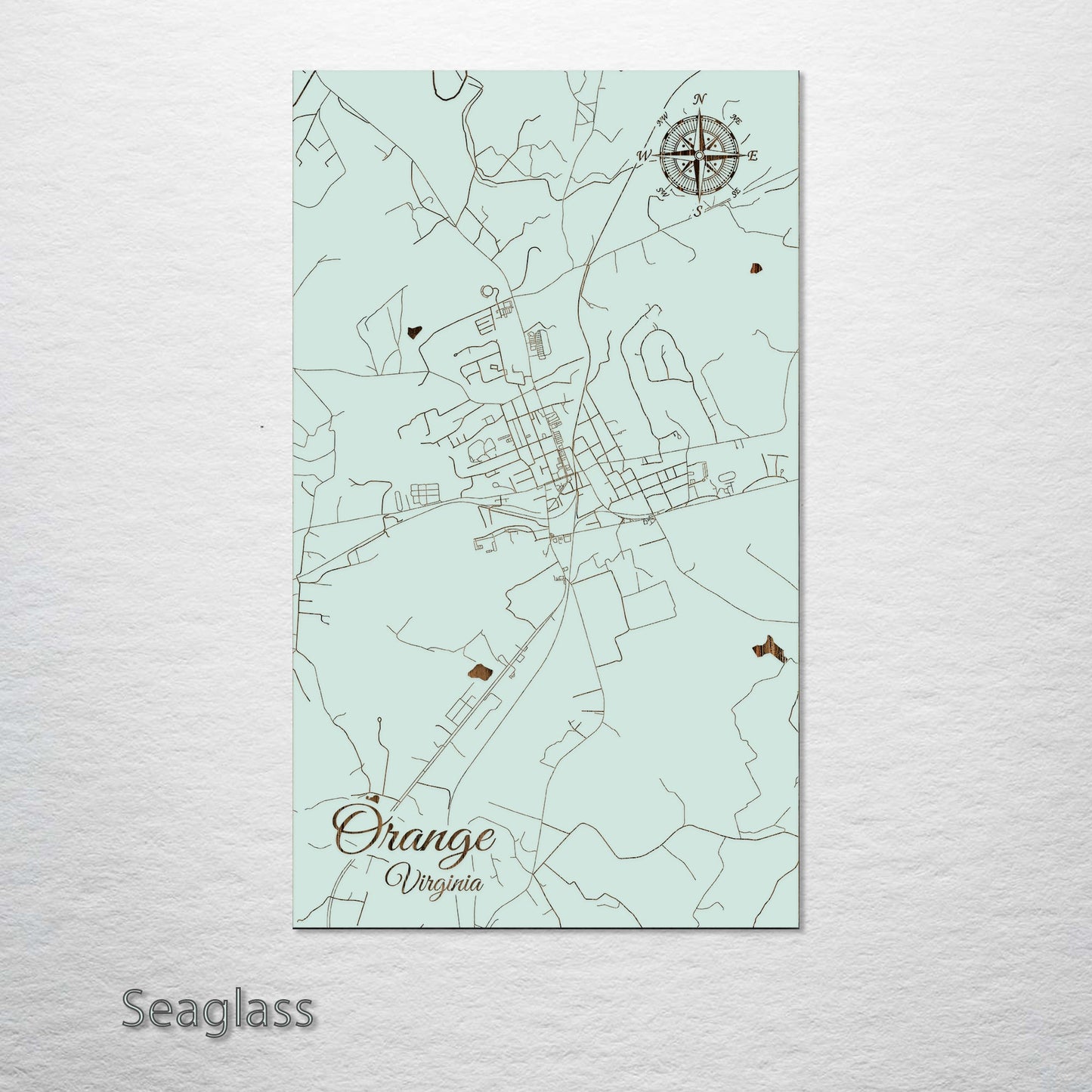 Orange, Virginia Street Map