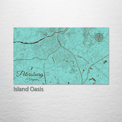 Petersburg, Virginia Street Map