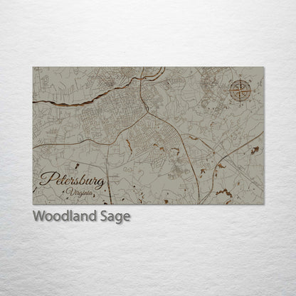 Petersburg, Virginia Street Map