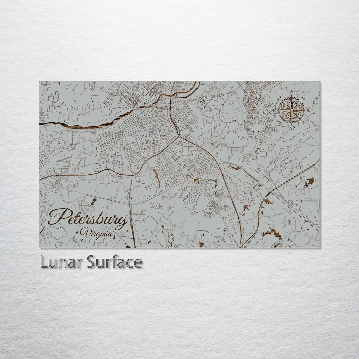 Petersburg, Virginia Street Map