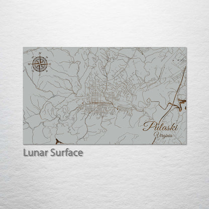 Pulaski, Virginia Street Map