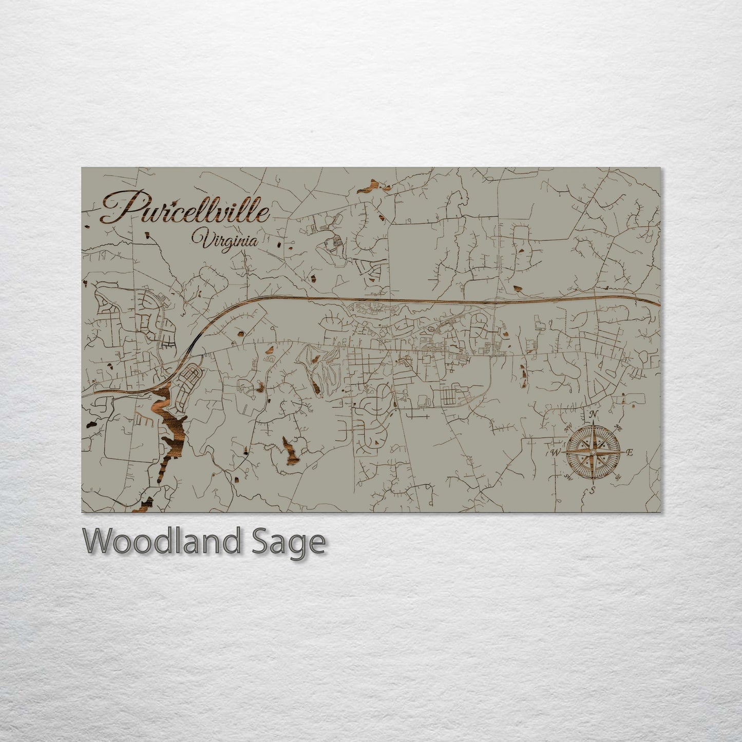 Purcellville, Virginia Street Map