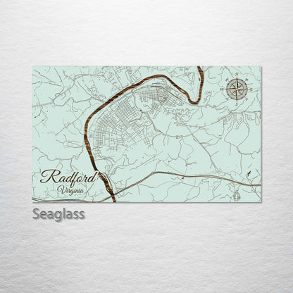 Radford, Virginia Street Map