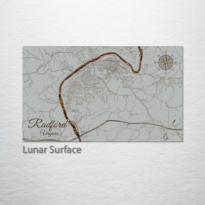 Radford, Virginia Street Map