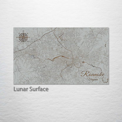 Roanoke, Virginia Street Map