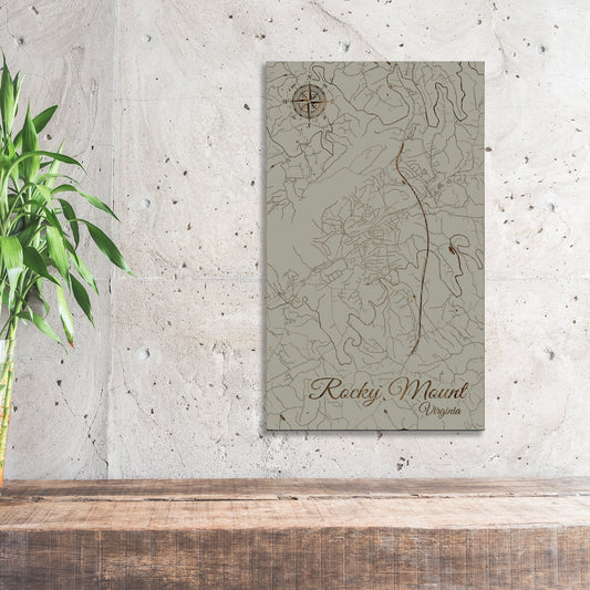 Rocky Mount, Virginia Street Map