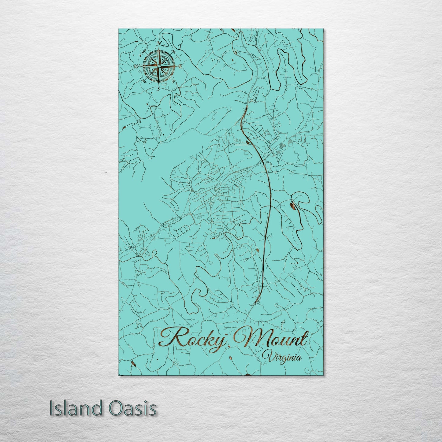 Rocky Mount, Virginia Street Map