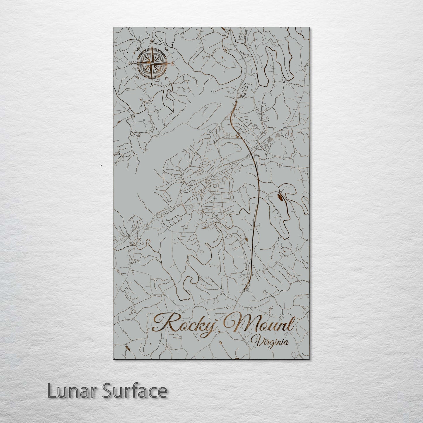 Rocky Mount, Virginia Street Map