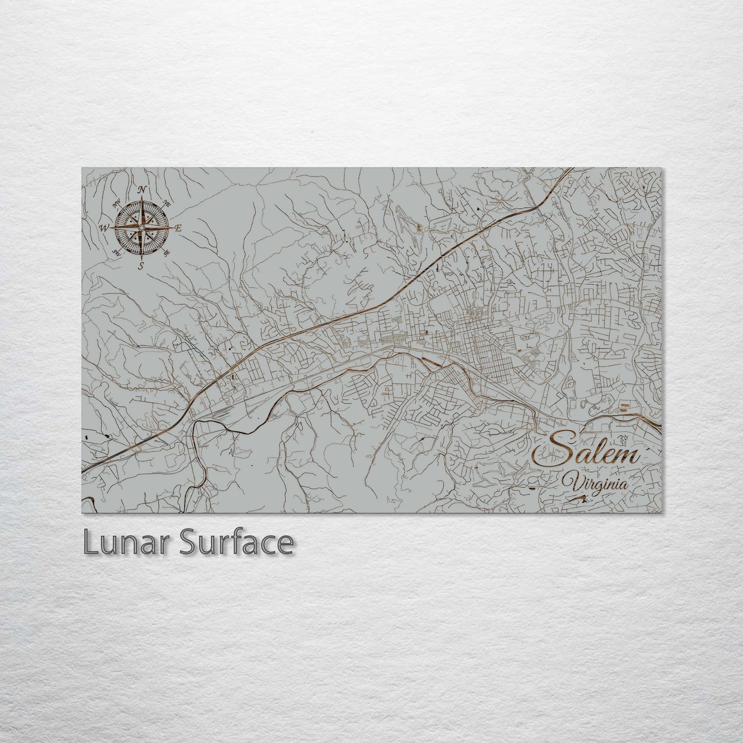 Salem, Virginia Street Map