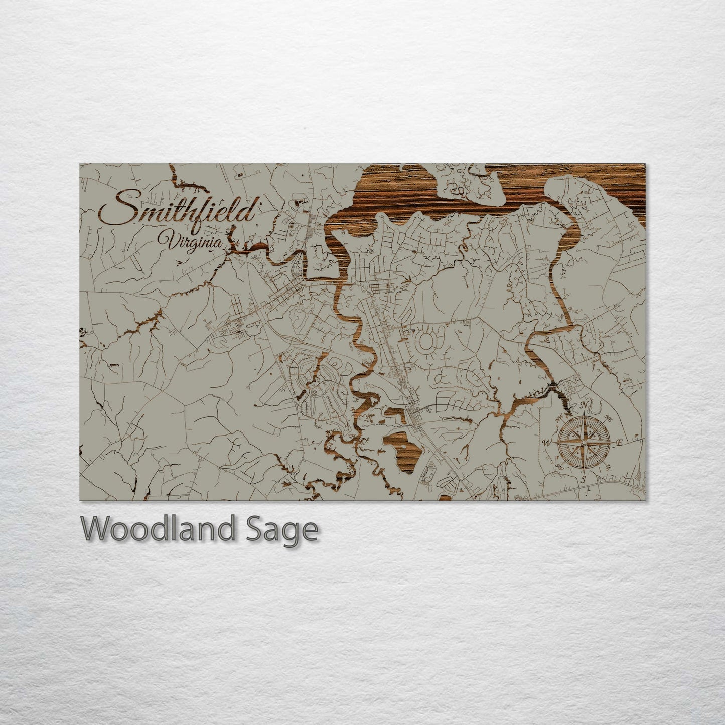 Smithfield, Virginia Street Map