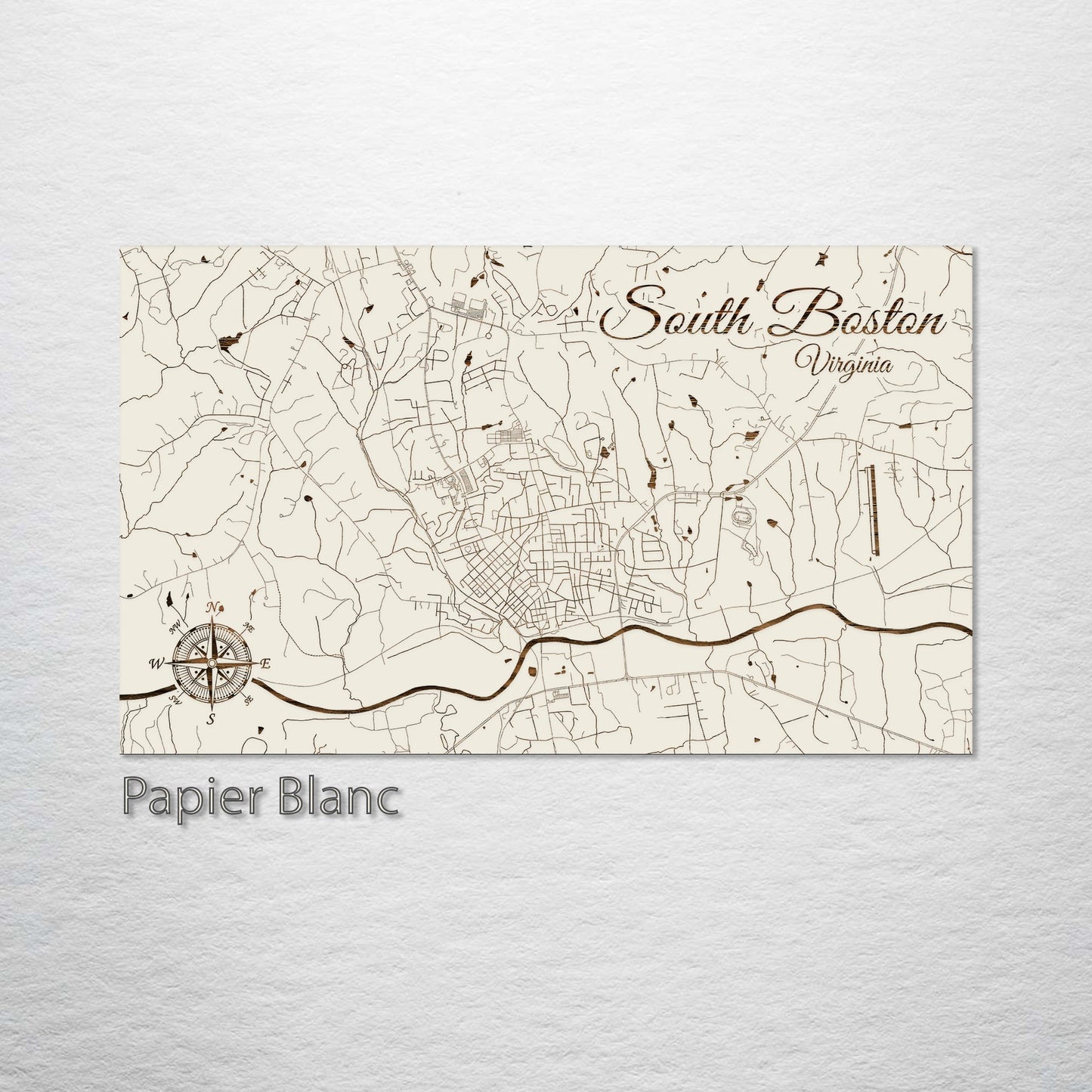 South Boston, Virginia Street Map