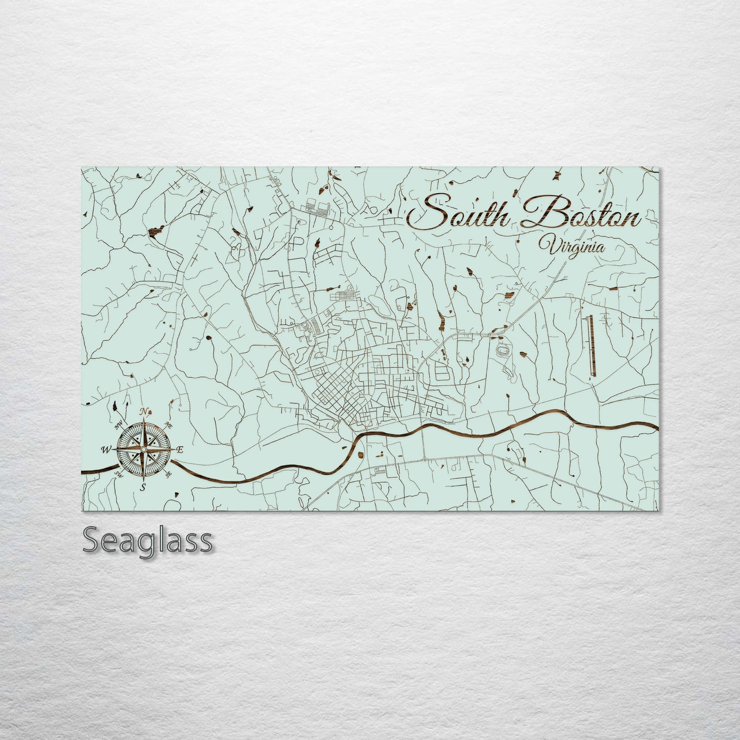 South Boston, Virginia Street Map