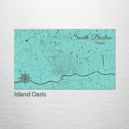 South Boston, Virginia Street Map