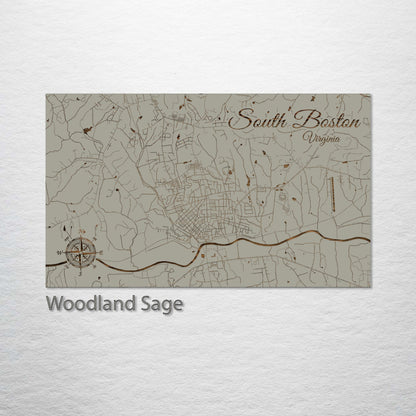 South Boston, Virginia Street Map