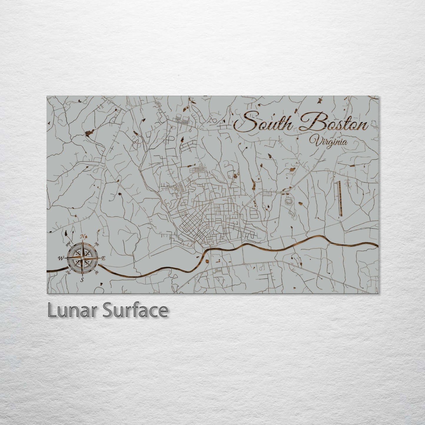 South Boston, Virginia Street Map