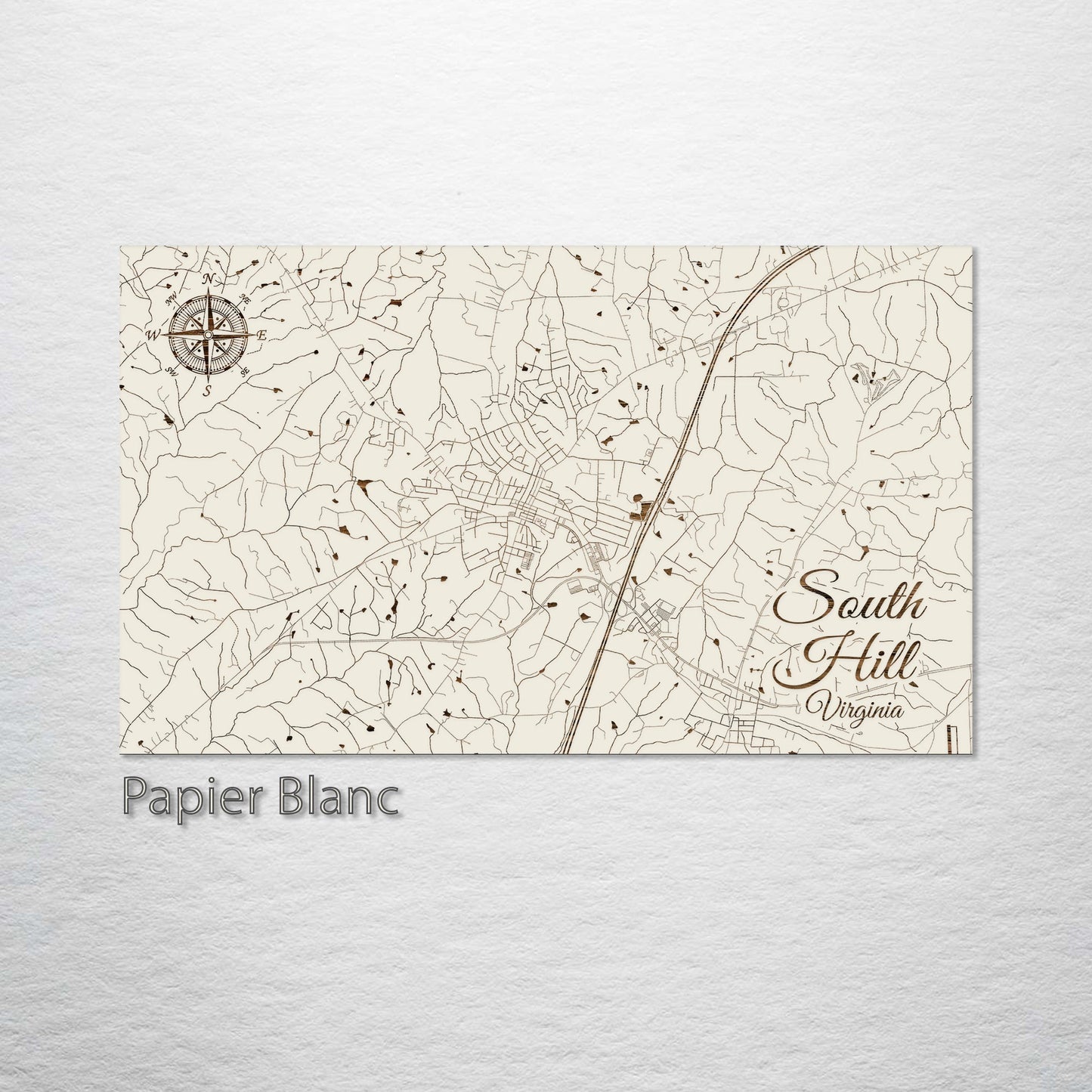 South Hill, Virginia Street Map