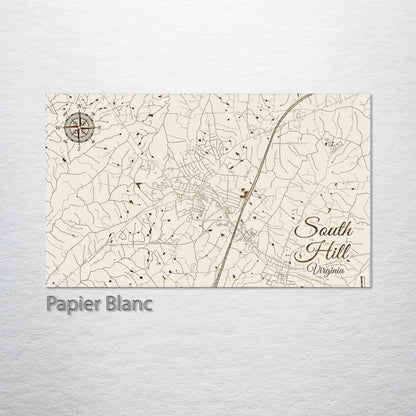 South Hill, Virginia Street Map