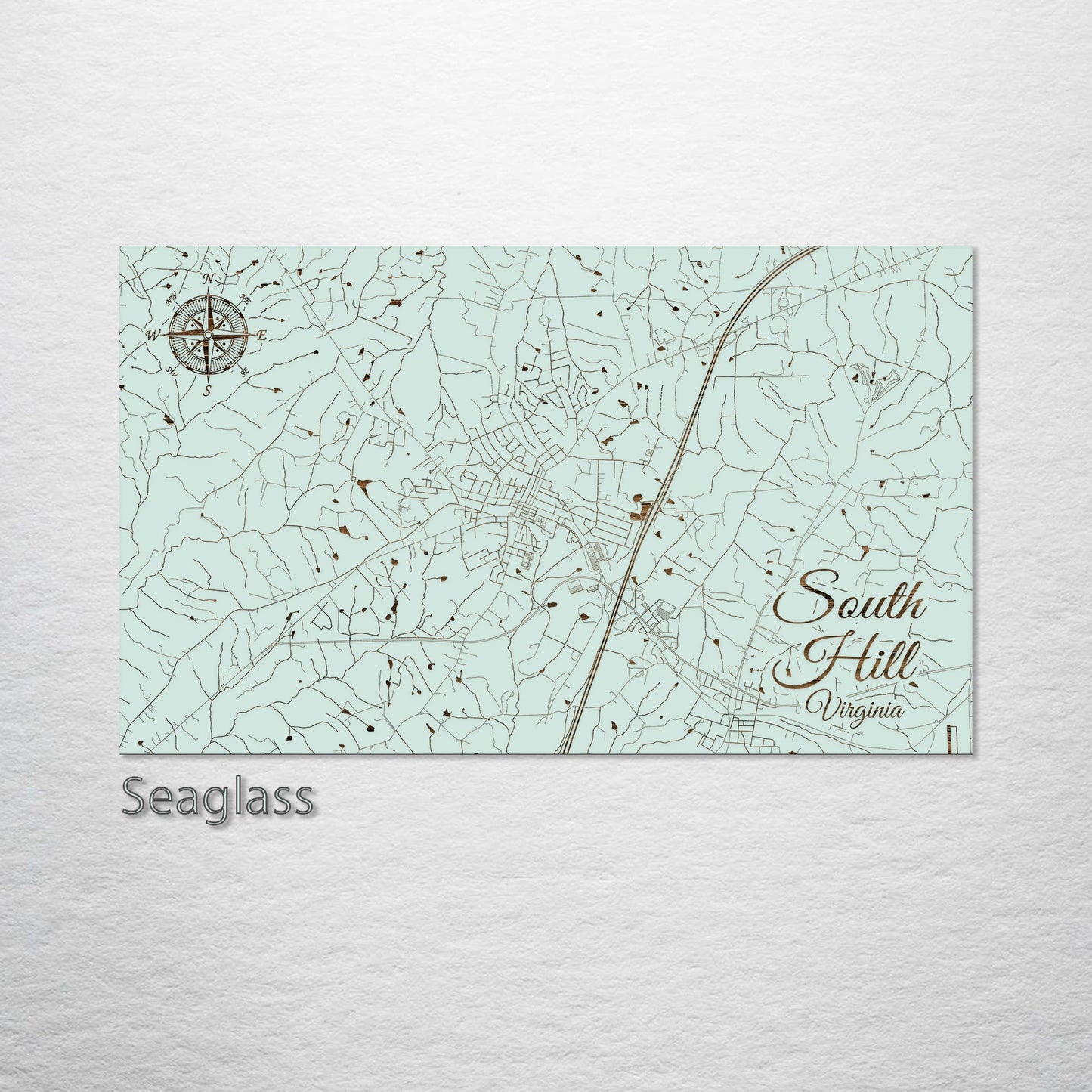 South Hill, Virginia Street Map