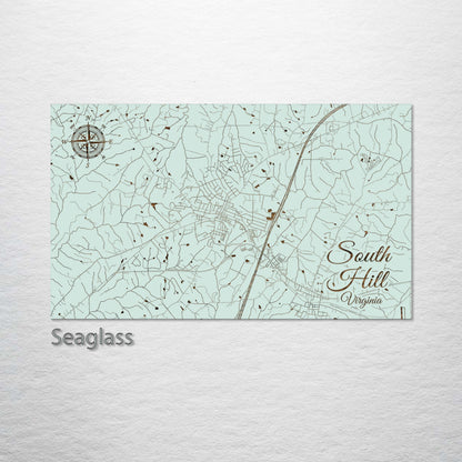 South Hill, Virginia Street Map