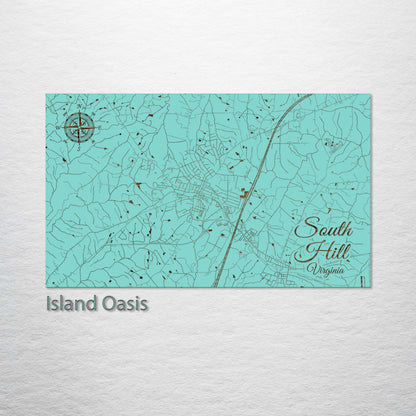 South Hill, Virginia Street Map