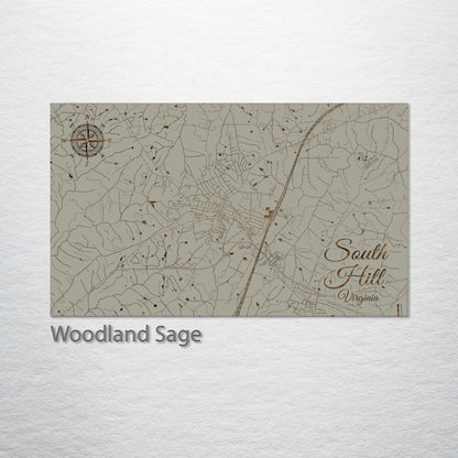 South Hill, Virginia Street Map