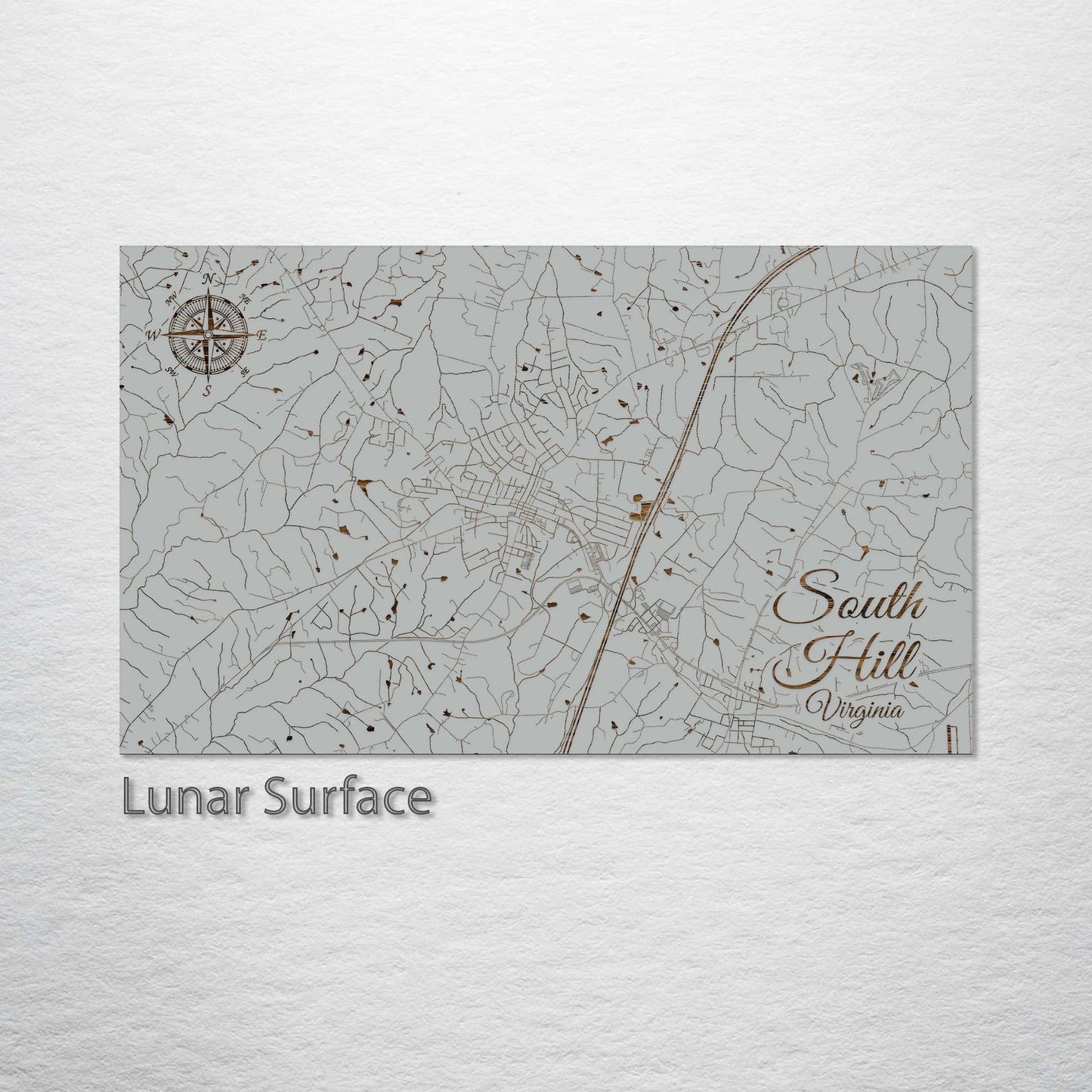 South Hill, Virginia Street Map