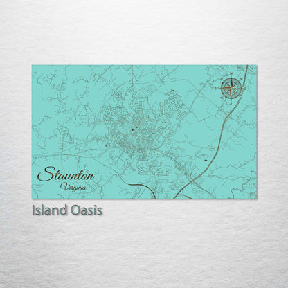 Staunton, Virginia Street Map