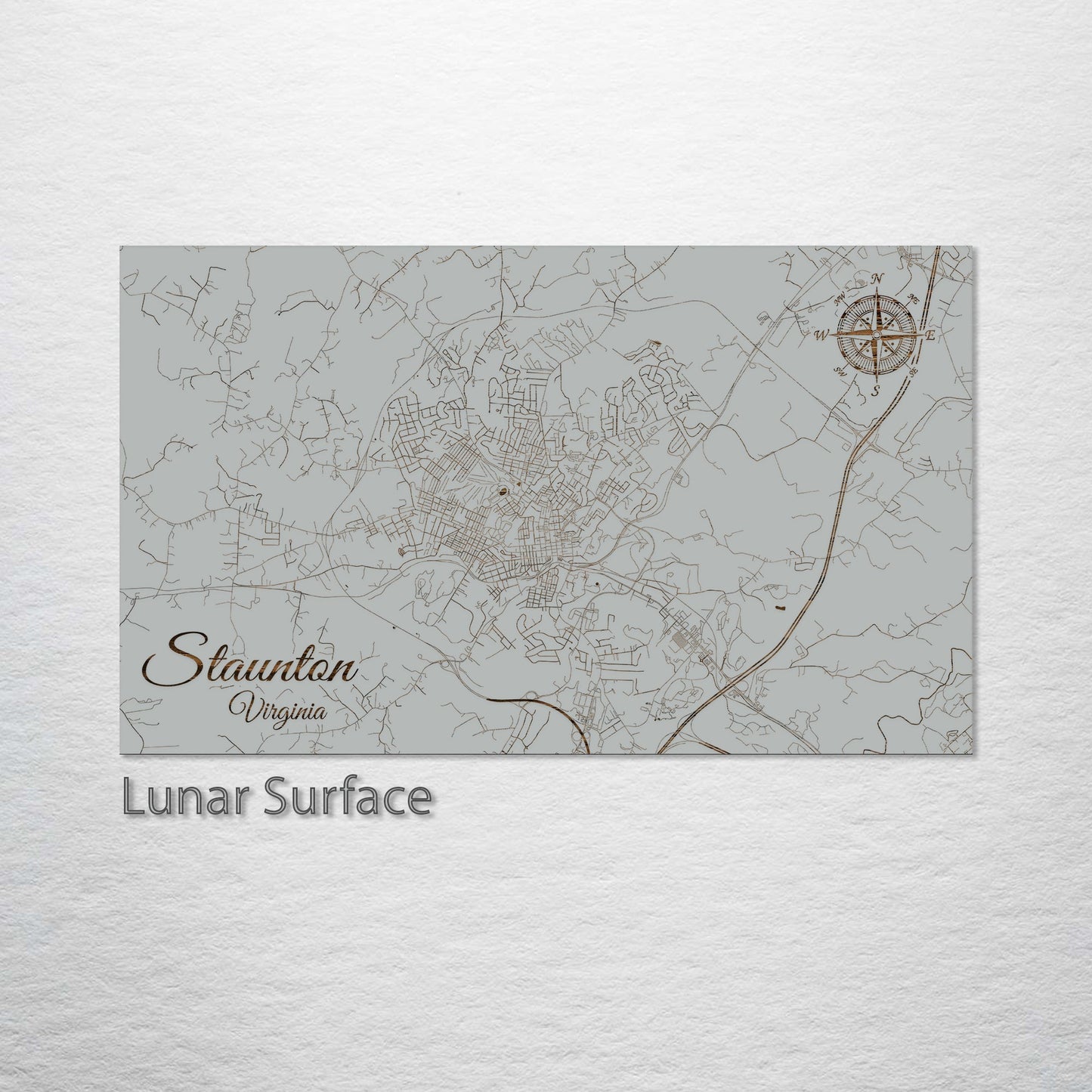 Staunton, Virginia Street Map