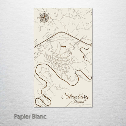 Strasburg, Virginia Street Map