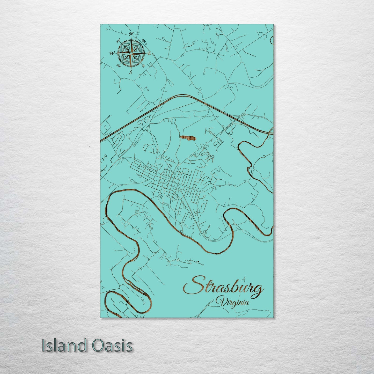 Strasburg, Virginia Street Map