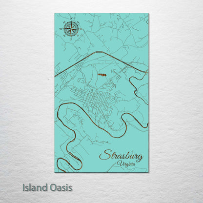 Strasburg, Virginia Street Map