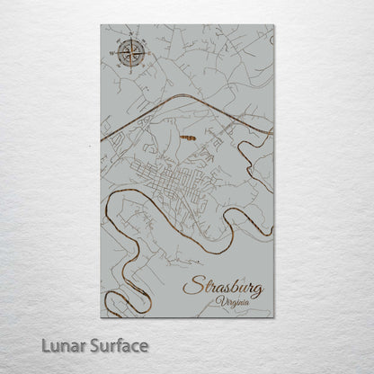 Strasburg, Virginia Street Map