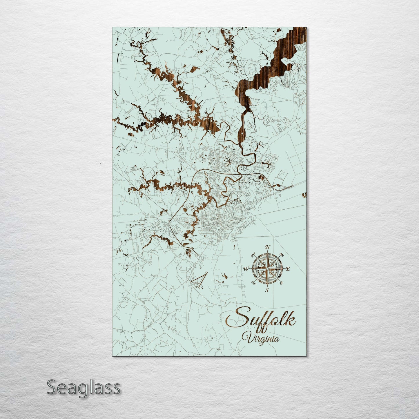 Suffolk, Virginia Street Map