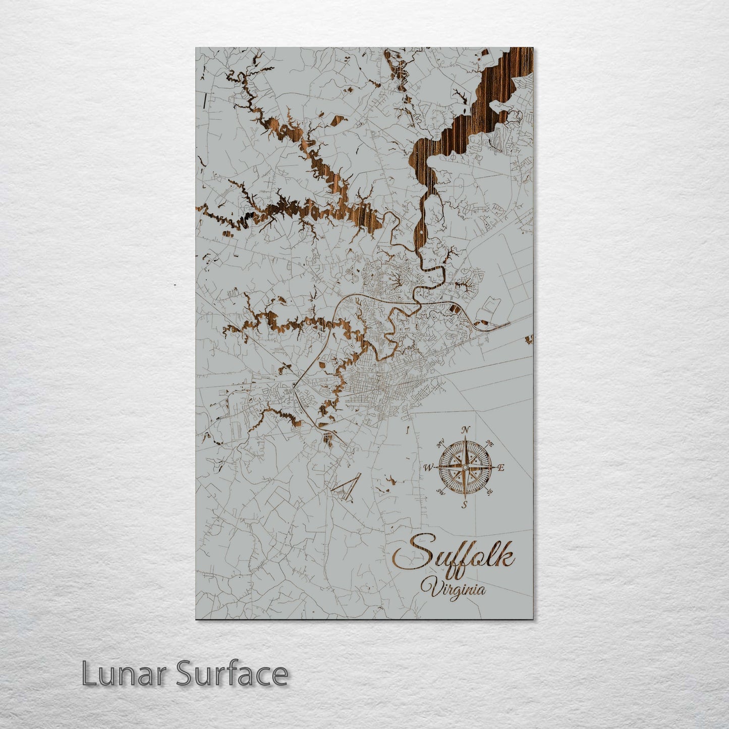 Suffolk, Virginia Street Map