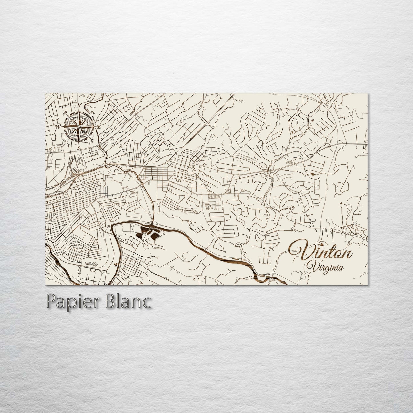 Vinton, Virginia Street Map