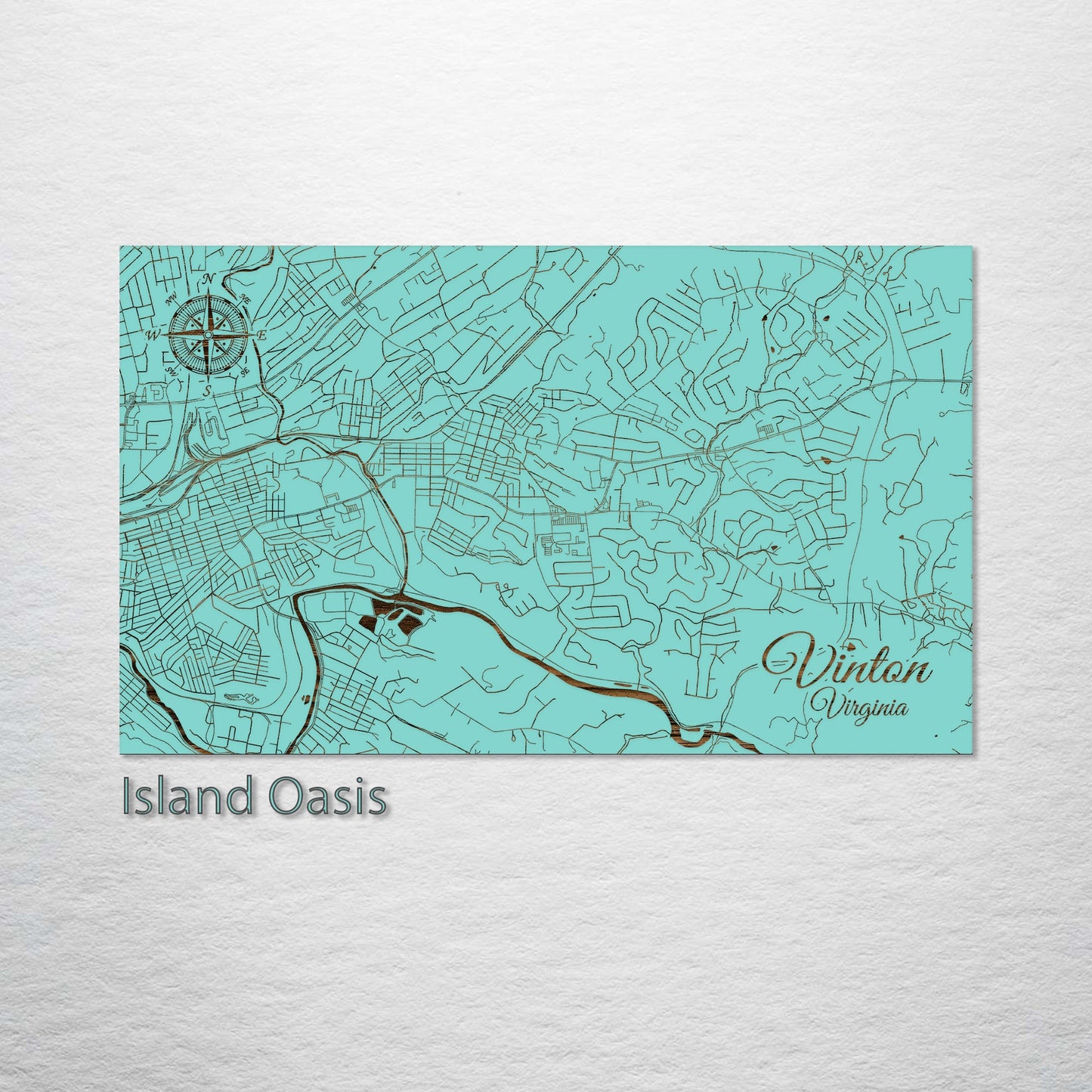 Vinton, Virginia Street Map